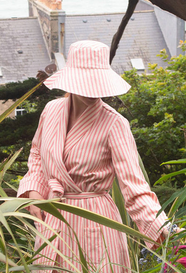 GARDEN HAT (EXTRA SUNNY) | PINK TICKING