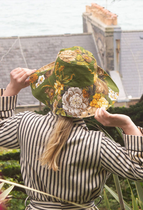 GARDEN HAT | VINTAGE FLORALS