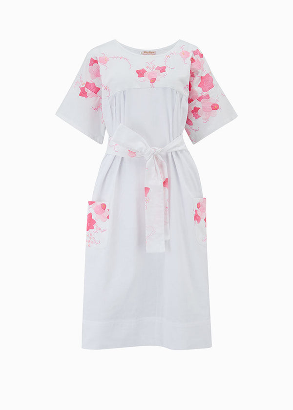 HEBE HOUSE DRESS | Vintage Floral Linens | LIMITED EDITIONS