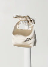 COCKTAIL BAG  |  Ivory Satin