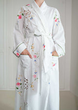FLEUR ROBE | Vintage Tablecloth | LIMITED EDITION