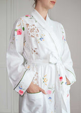 FLEUR ROBE | Vintage Tablecloth | LIMITED EDITION