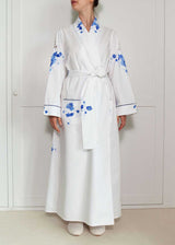 FLEUR ROBE  |  Vintage Tablecloth | LIMITED EDITION