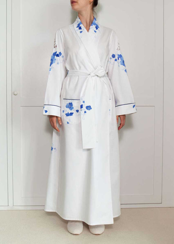 FLEUR ROBE  |  Vintage Tablecloth | LIMITED EDITION