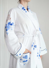 FLEUR ROBE  |  Vintage Tablecloth | LIMITED EDITION