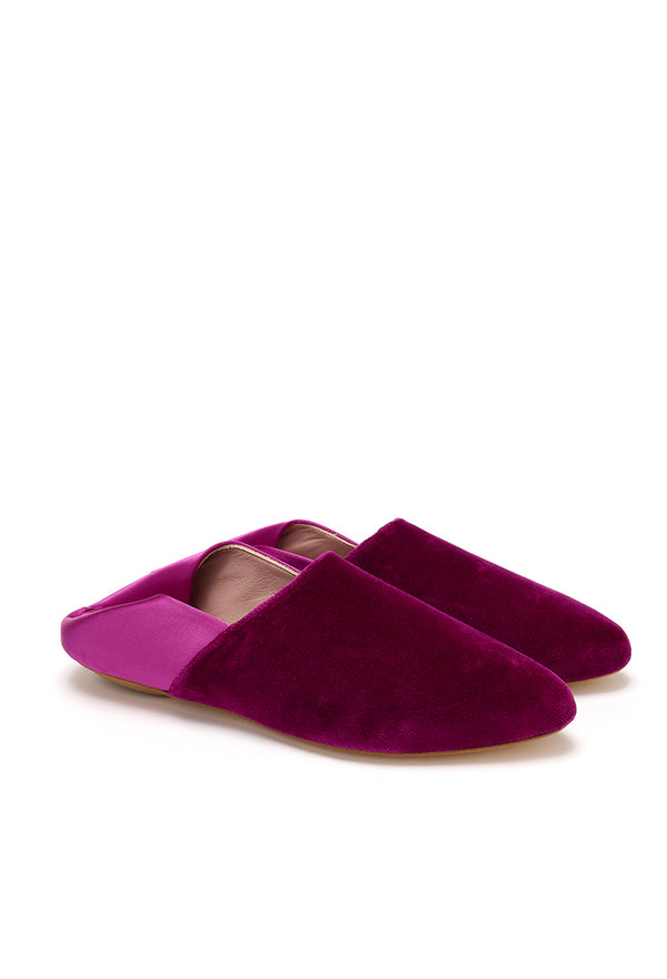 WILLOW BABOUCHE  |  Berry Velvet