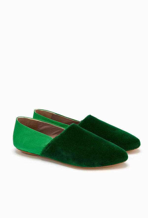 WILLOW BABOUCHE  |  Emerald Velvet