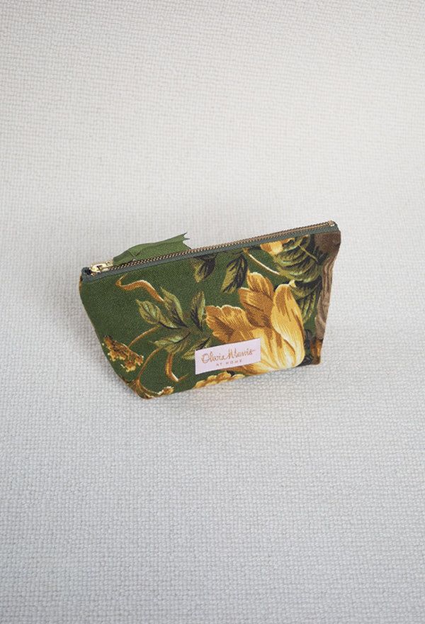 CLOVER POCHETTE | 80's Olive Chintz