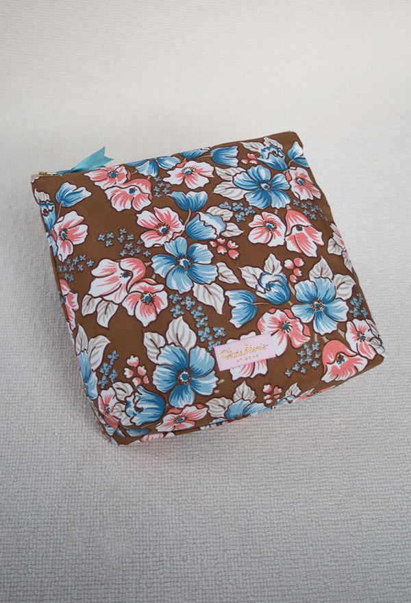 COSMOS POCHETTE | 70's Floral Silk