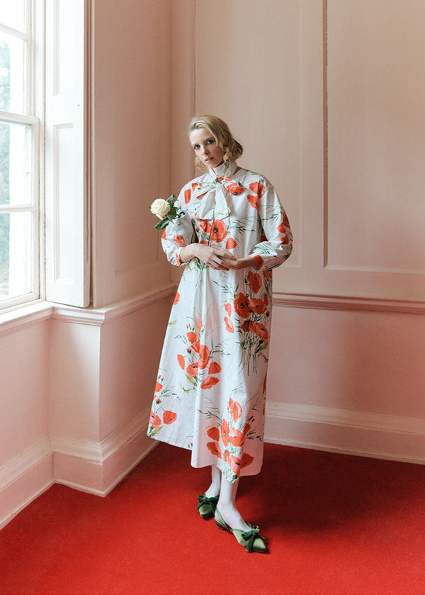 AMARYLLIS KAFTAN | 80's Poppies | LIMITED EDITION