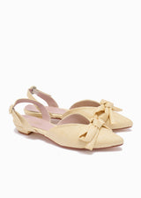 DELPHI COCKTAIL FLAT  |  Raffia  |  LIMITED EDITION