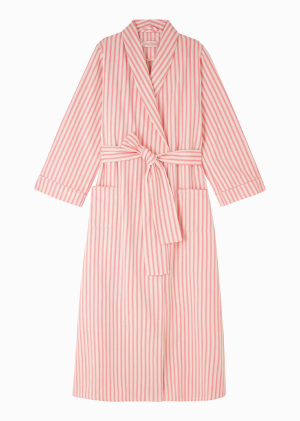 FLEUR ROBE  |  Pink Ticking