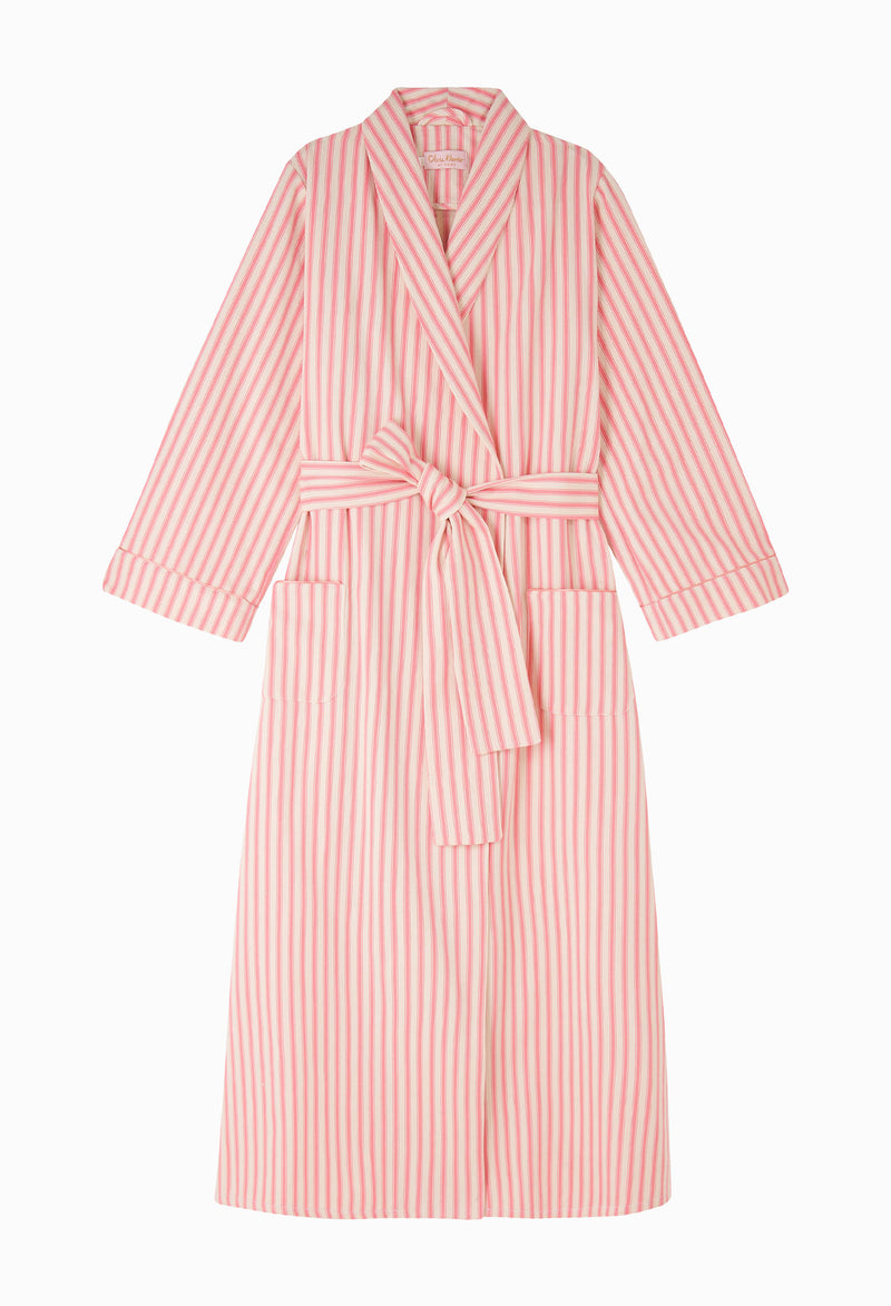 FLEUR ROBE  |  Pink Ticking