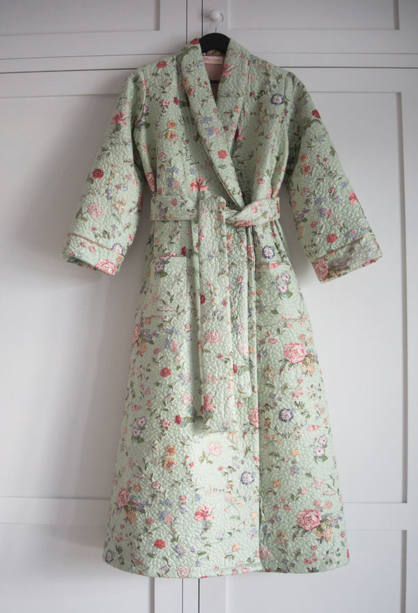 FLORA HOUSECOAT |  40'S FLORAL QUILT