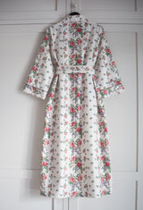 FLEUR ROBE  |  70's Linear Floral