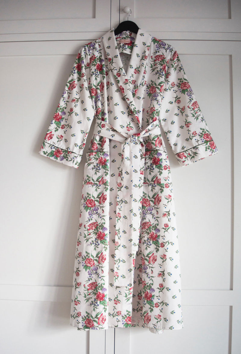 FLEUR ROBE  |  70's Linear Floral