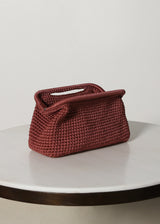 MACRAMÉ CLUTCH  |  Rose Pink  |  PRE-ORDER