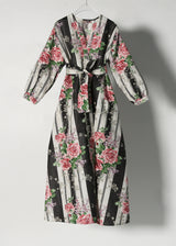 AMARYLLIS KAFTAN  |  90's Linen Chintz  |  ONE OF A KIND