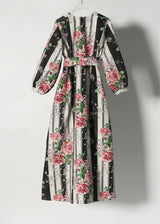 AMARYLLIS KAFTAN  |  90's Linen Chintz  |  ONE OF A KIND