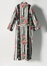 FLEUR ROBE  |  90's Linen Chintz  |  ONE OF A KIND