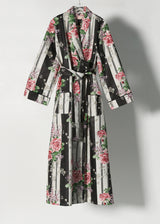 FLEUR ROBE  |  90's Linen Chintz  |  ONE OF A KIND