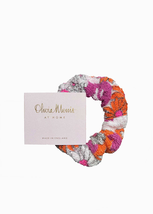 Terry Scrunchie | 70s Pink Floral