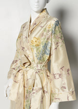 FLEUR ROBE  |  90's One Of A Kind Silk