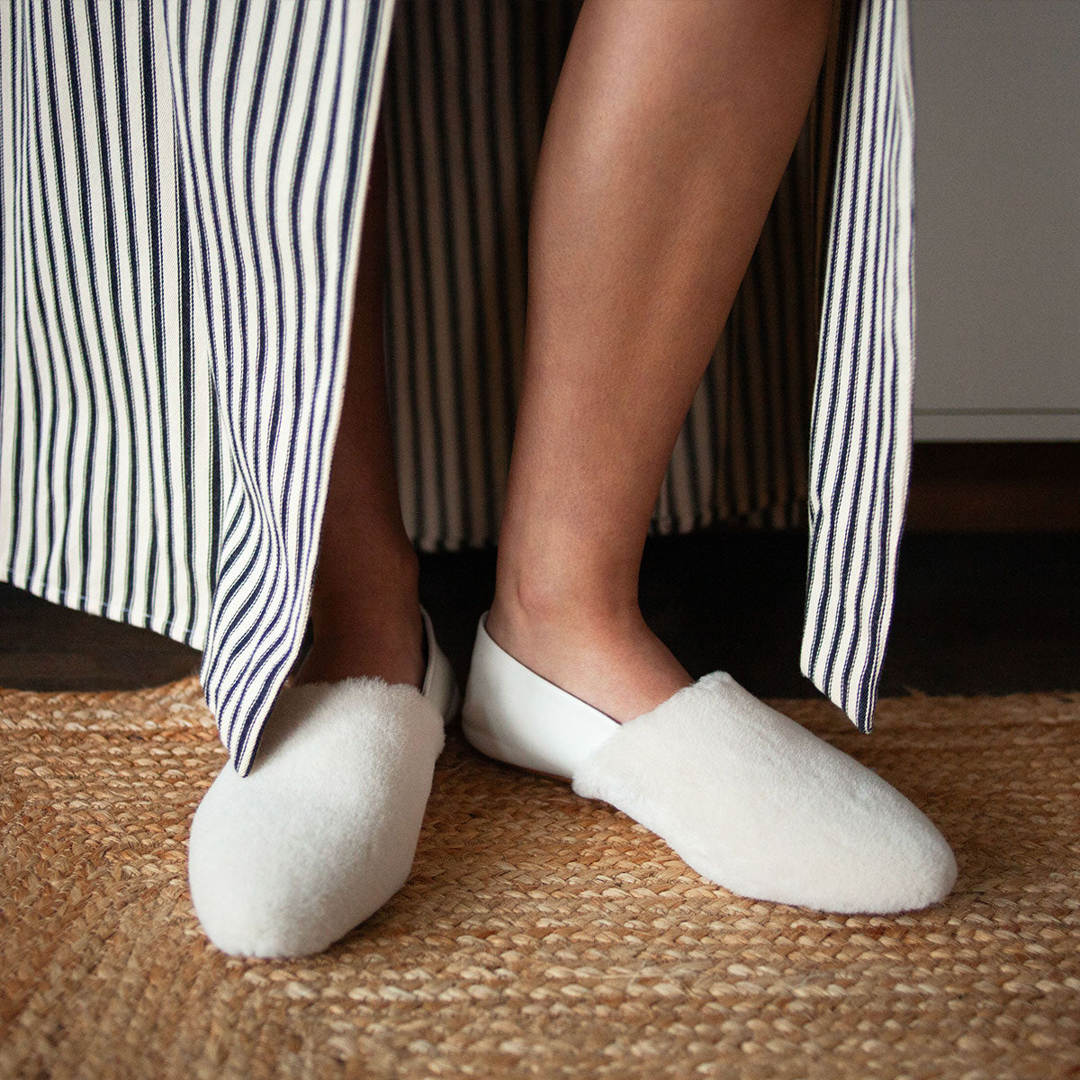 WILLOW BABOUCHE  |  Ivory Alpaca  |  40