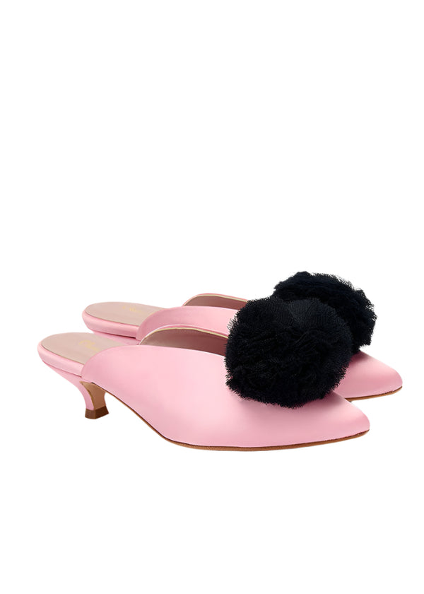 LILY POMS | Pink Satin
