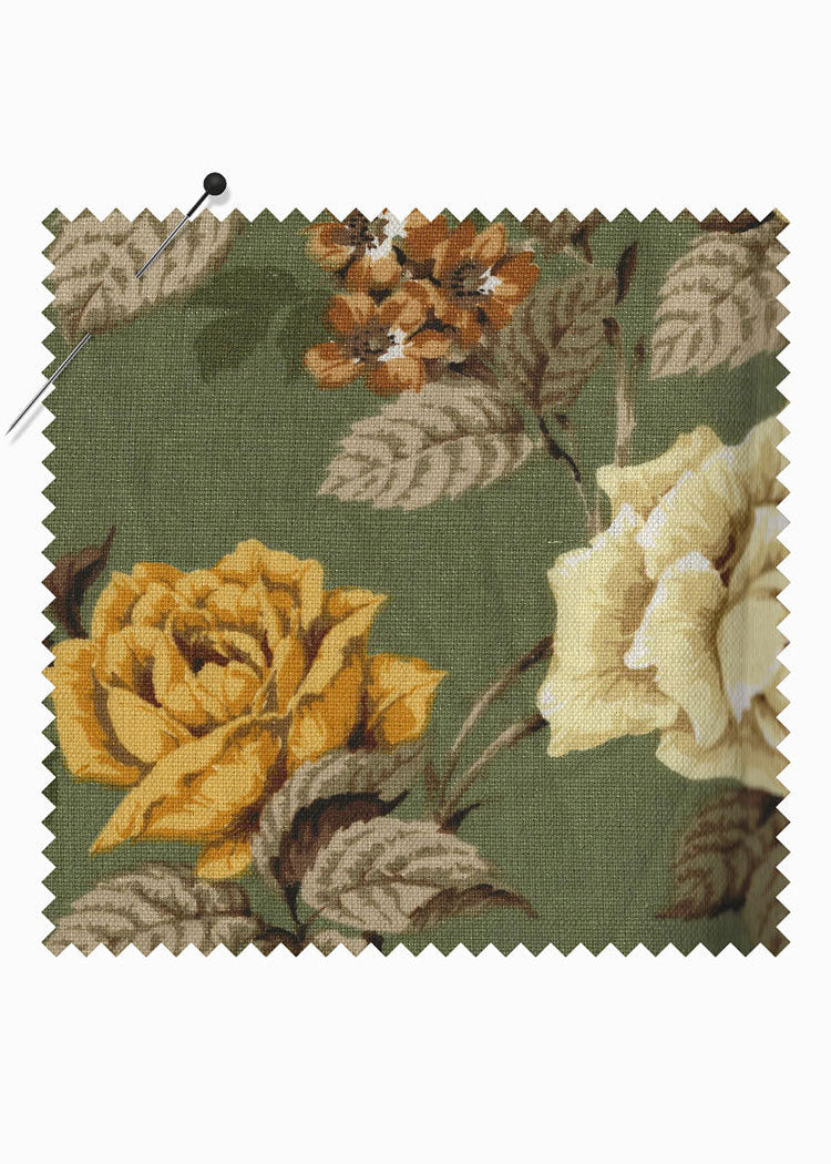 FLEUR ROBE  |  90's Linen Chintz  |  LIMITED EDITION