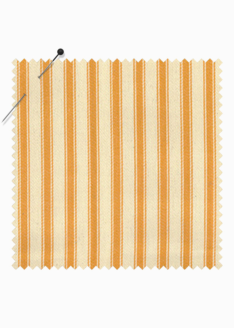 FLEUR ROBE  |  Mustard Ticking  |  COMING SOON
