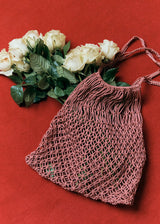 MACRAMÉ SHOPPER  |  Rose