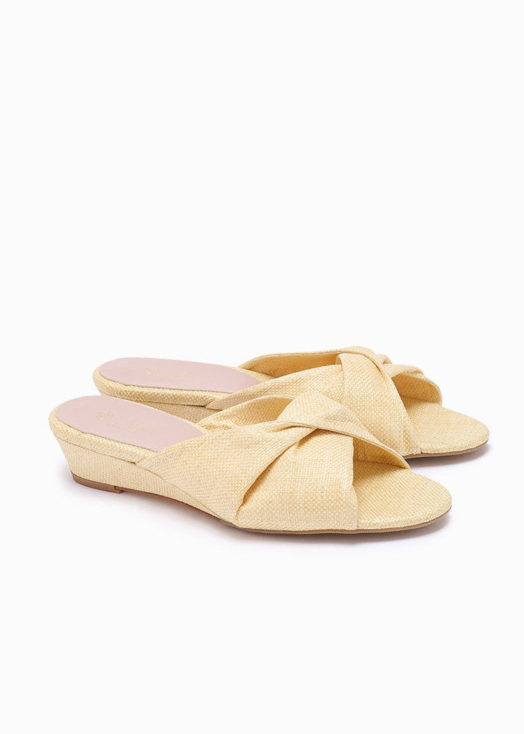 VENUS MULE | Raffia | PRE-ORDER