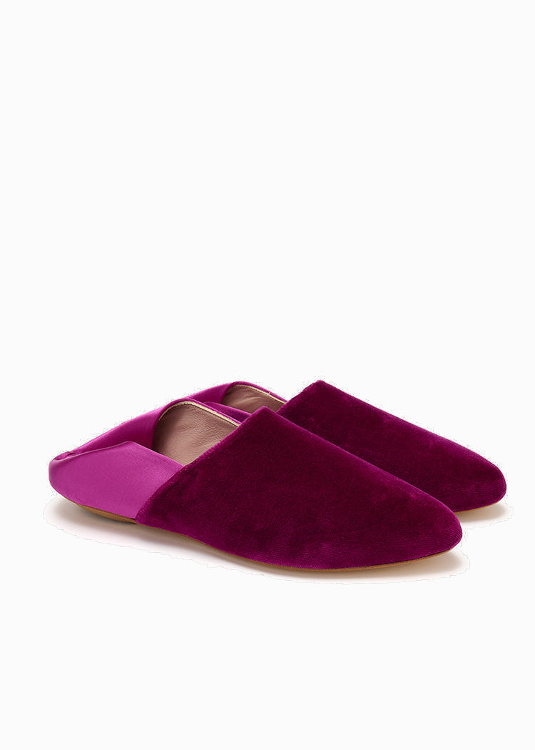 WILLOW BABOUCHE  |  Berry Velvet  |  37