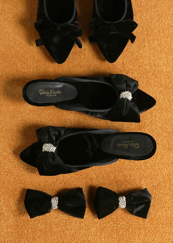 BESPOKE BOWS  |  DAHLIA  |  Black Velvet