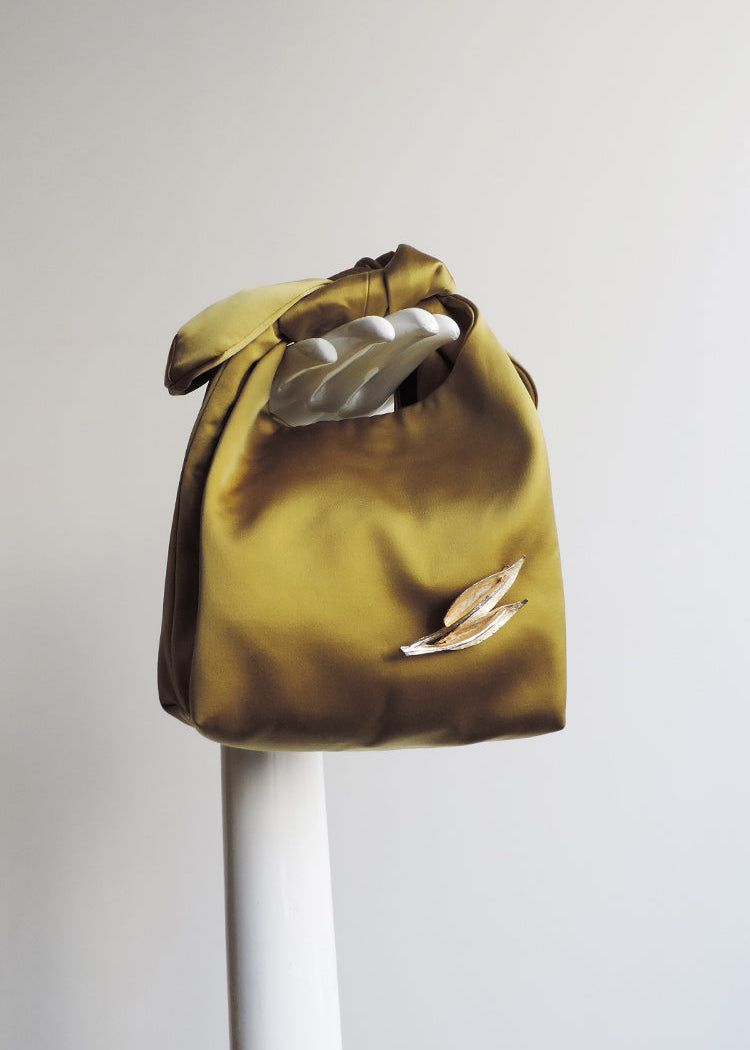 COCKTAIL BAG  |  Chartreuse Satin