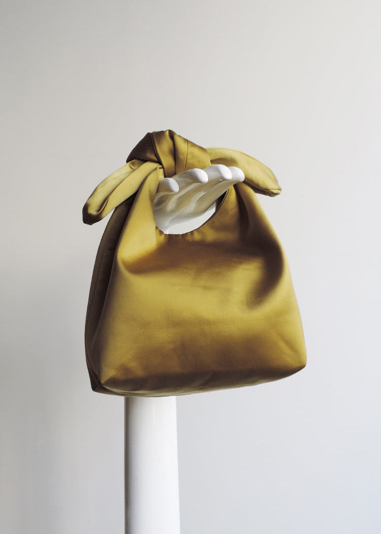 COCKTAIL BAG  |  Chartreuse Satin