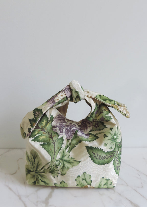 COCKTAIL BAG  |  Vintage Silk Moiré  |  ONE OF A KIND
