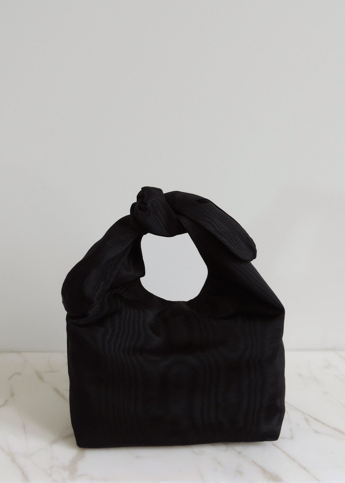 COCKTAIL BAG  |  Black Moiré