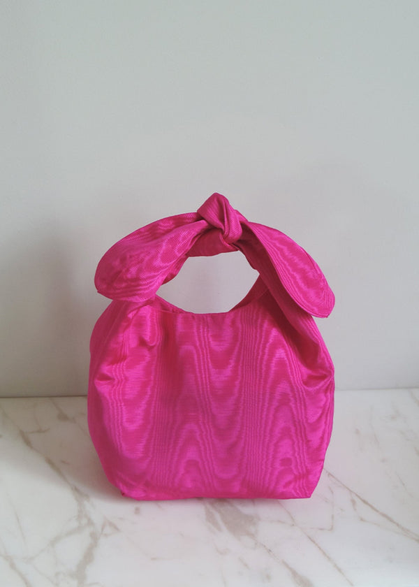 COCKTAIL BAG  |  Fuchsia Moiré  |  PRE-ORDER