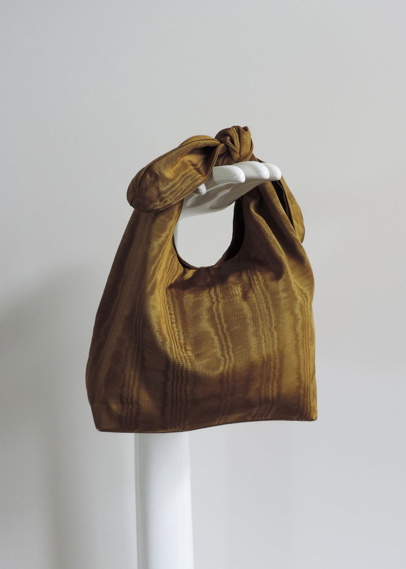 COCKTAIL BAG  |  Ochre Moiré  |  PRE-ORDER
