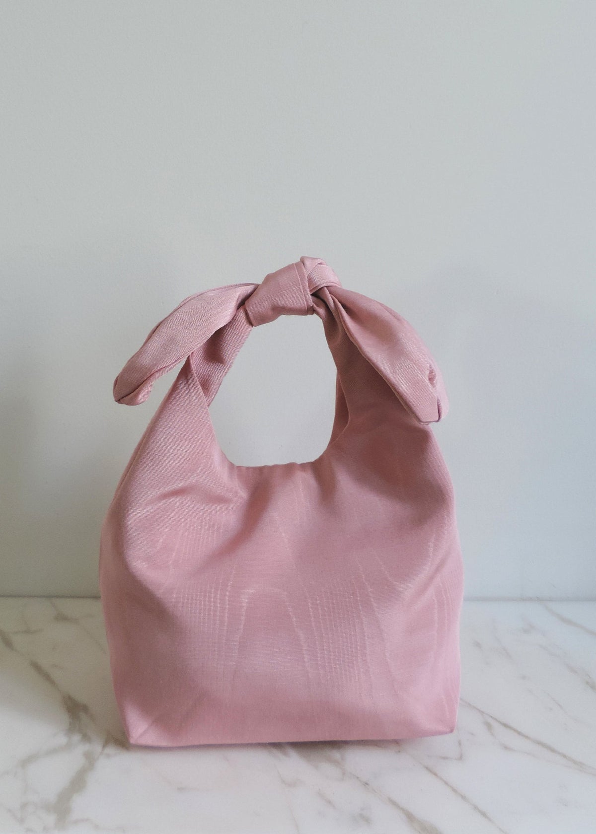 COCKTAIL BAG  |  Powder Pink Moiré