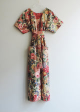 HEBE HOUSE-DRESS MIDI  |  70's Sanderson Chintz  |  ONE OF A KIND