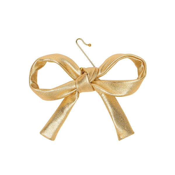 Bow Decoration  | GOLD LEATHER